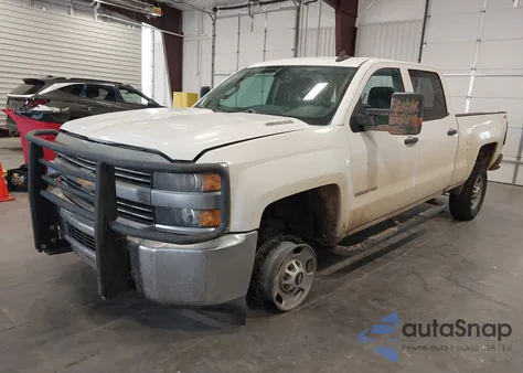 2016 Chevrolet Silverado 2500Hd Wt из США, поврежденный, VIN 1GC1KUE80GF124569